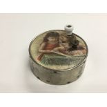 A 19th Century French musical box, approx diameter