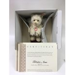 A limited edition, Steiff 'Lovebear', boxed with c
