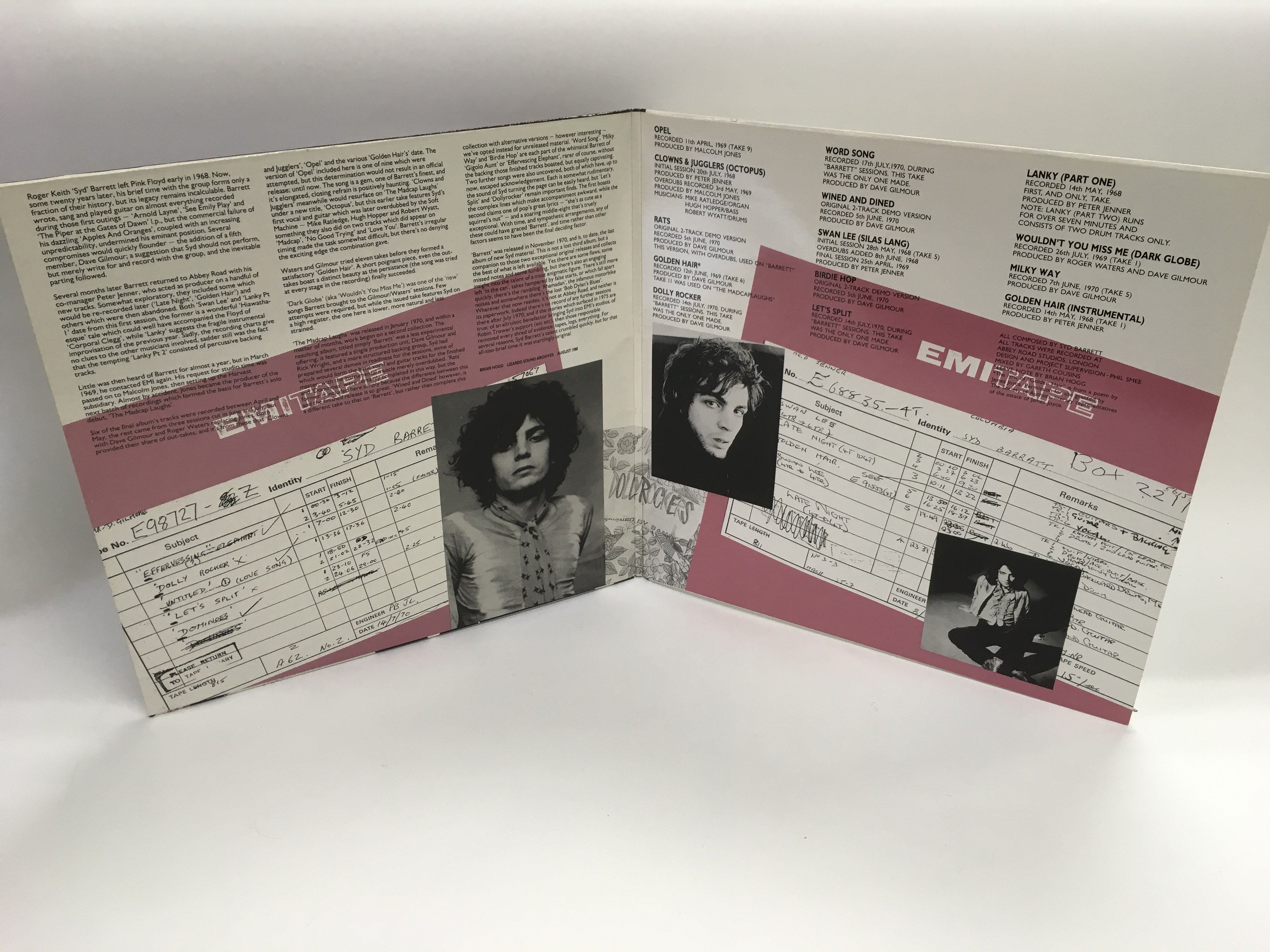 A near mint 1988 issue of the Syd Barrett 'Opel' L - Image 3 of 3