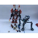 Lego, Ninjargo figures #70611 and 70615, with some