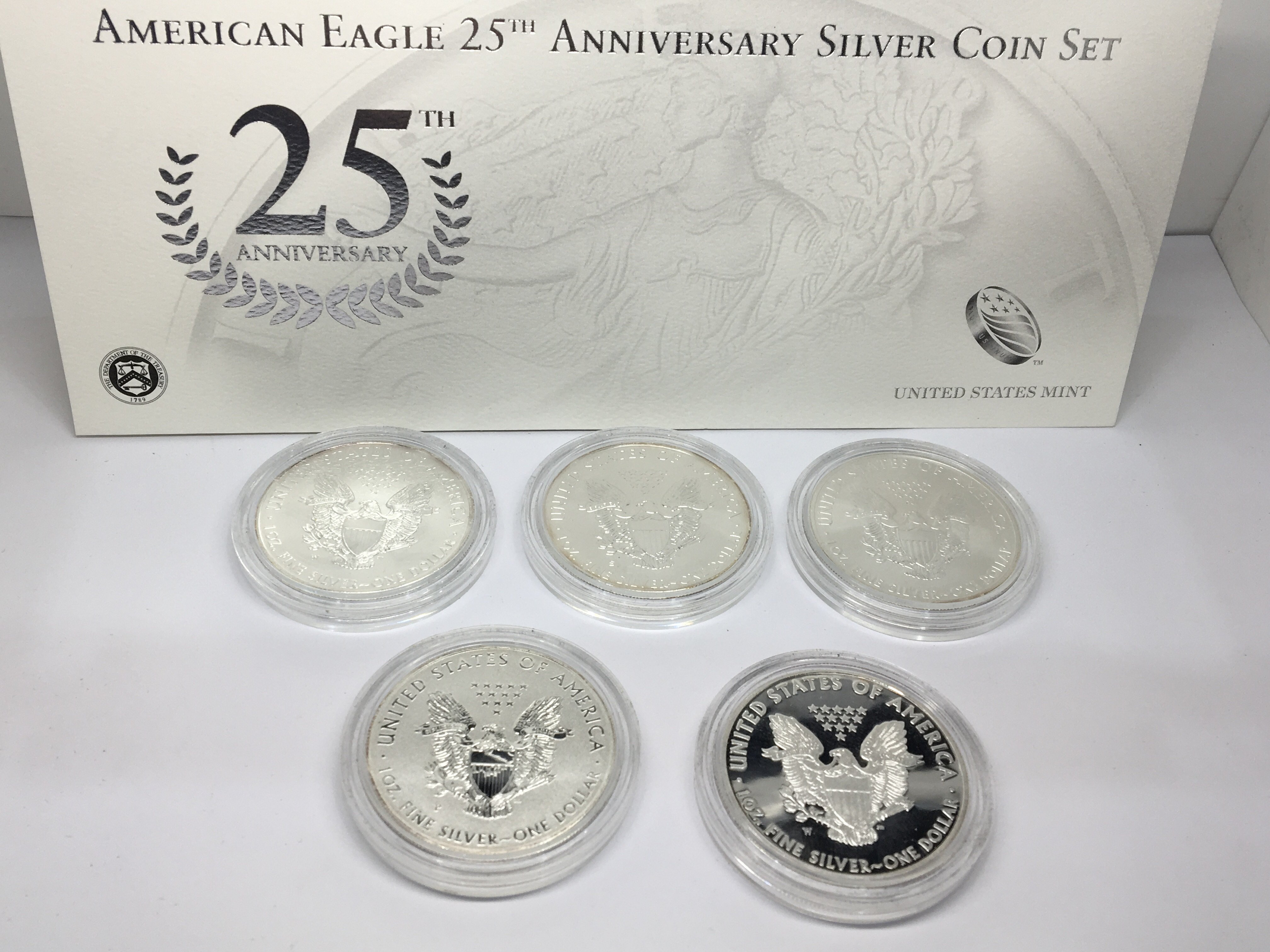 A 2011American Silver( 9.99%) Eagale West Point Fi - Image 3 of 3