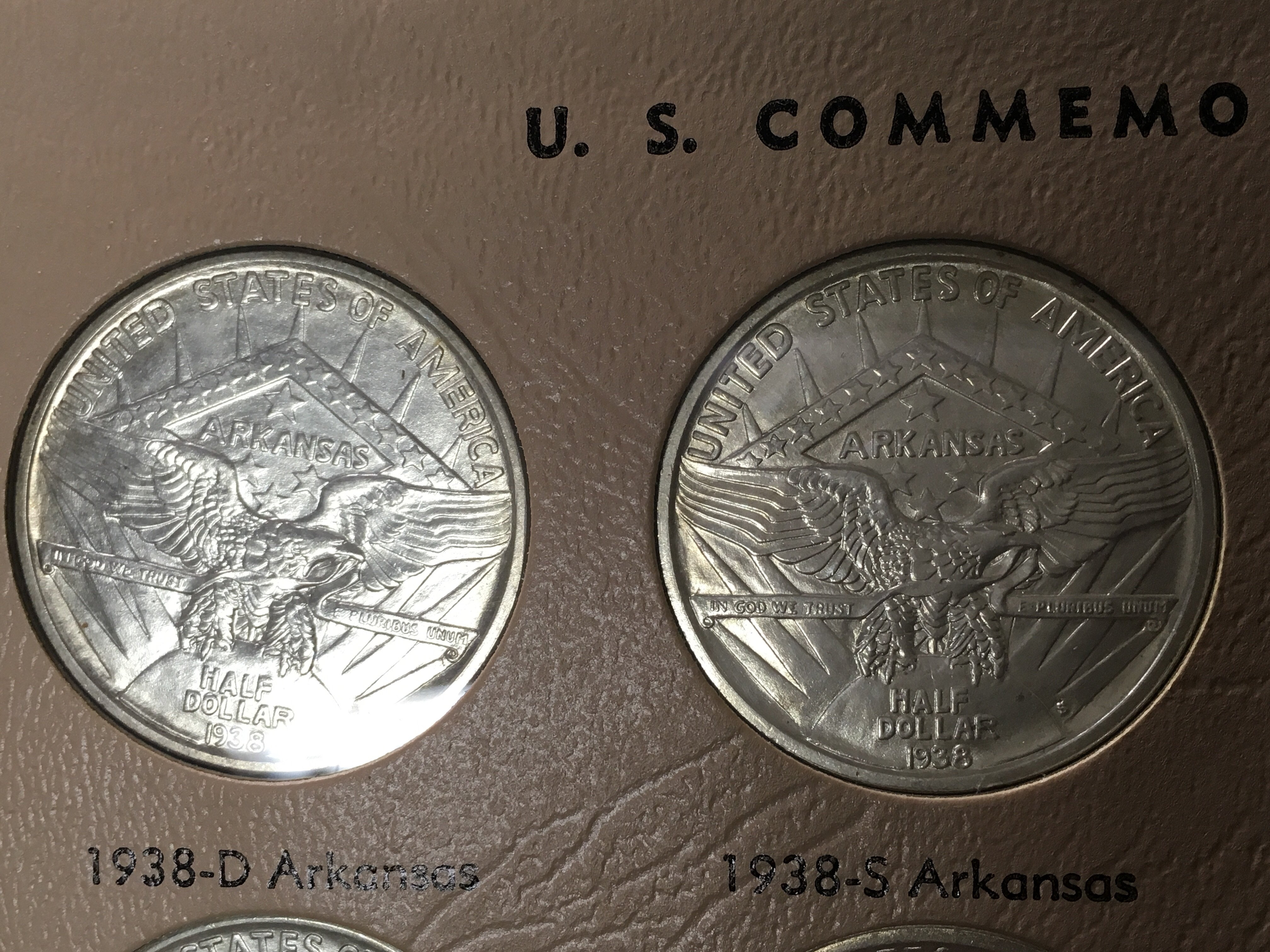 A set of American commemorative half dollars Arkan - Image 5 of 8