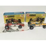 Two boxed Corgi Toy racing cars 158 & 159 One with