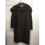 A Barbour style waxed jacket by Blue Riband countr