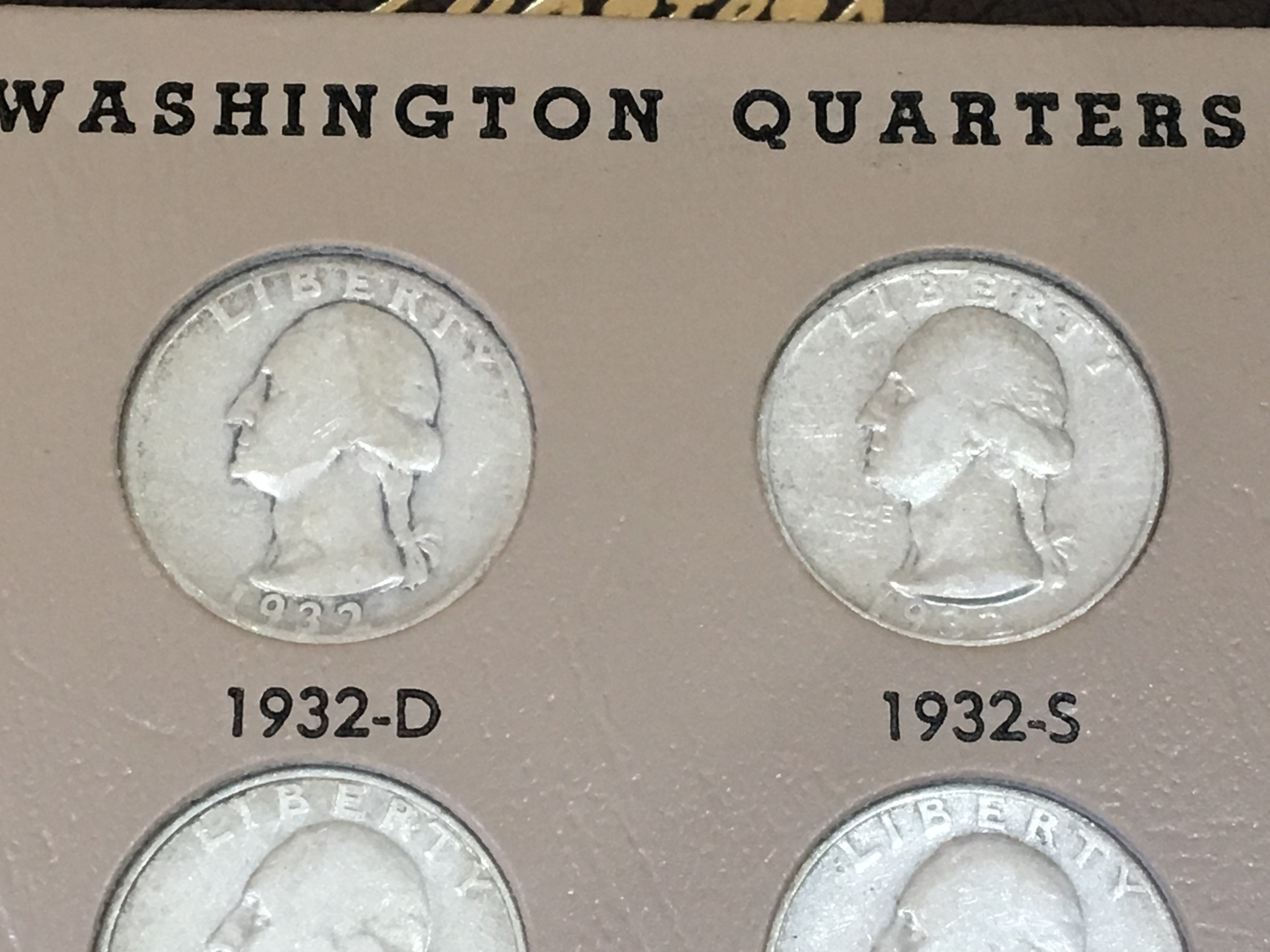 A Full and complete set of Washington Quarters 193
