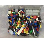A big box of vintage Lego.