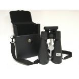 A pair of large binoculars with night vision waterproof with attached stand bracket 20x80 in a