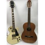 A Lindo electric guitar plus a Goya acoustic.A/f