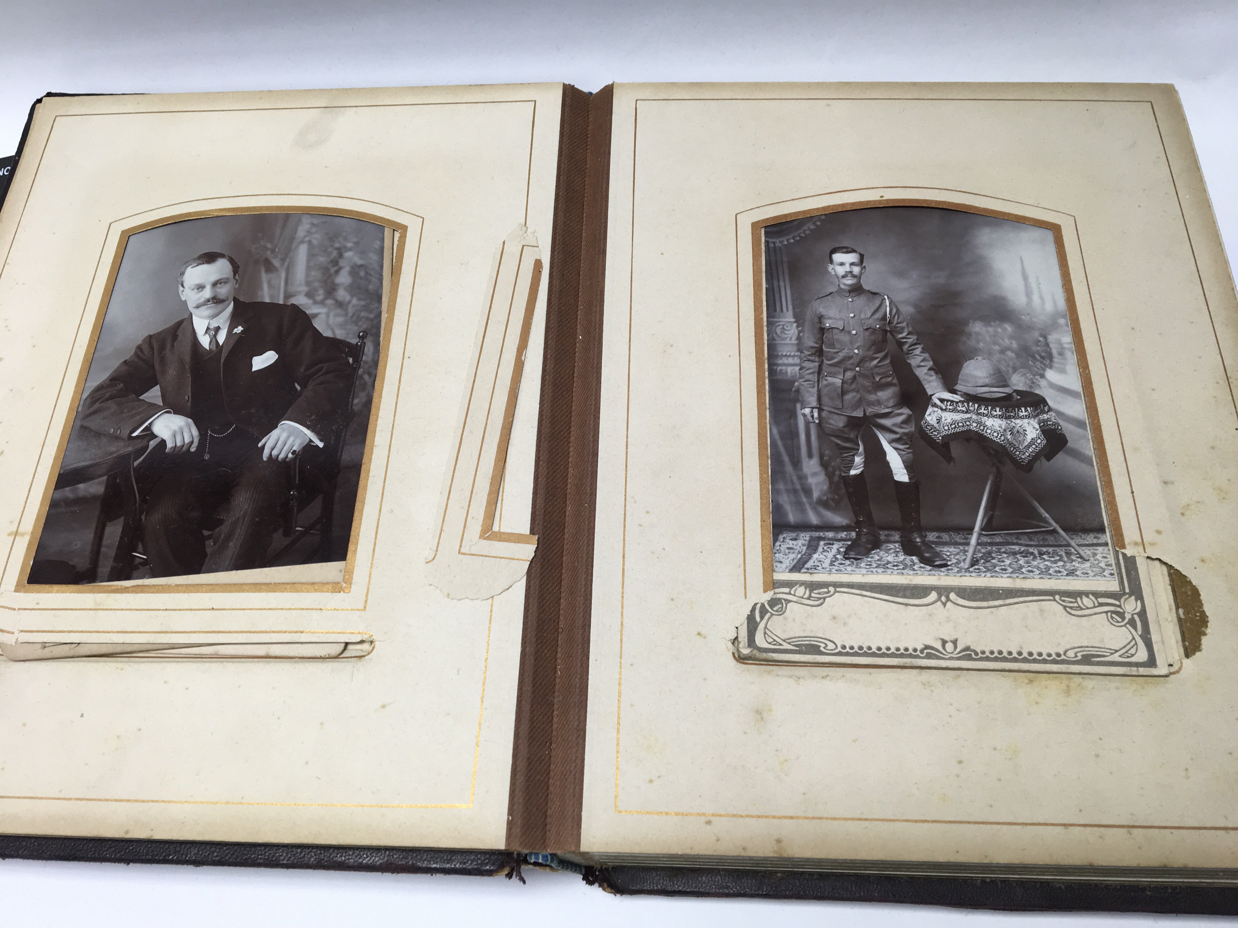 A Victorian photo album