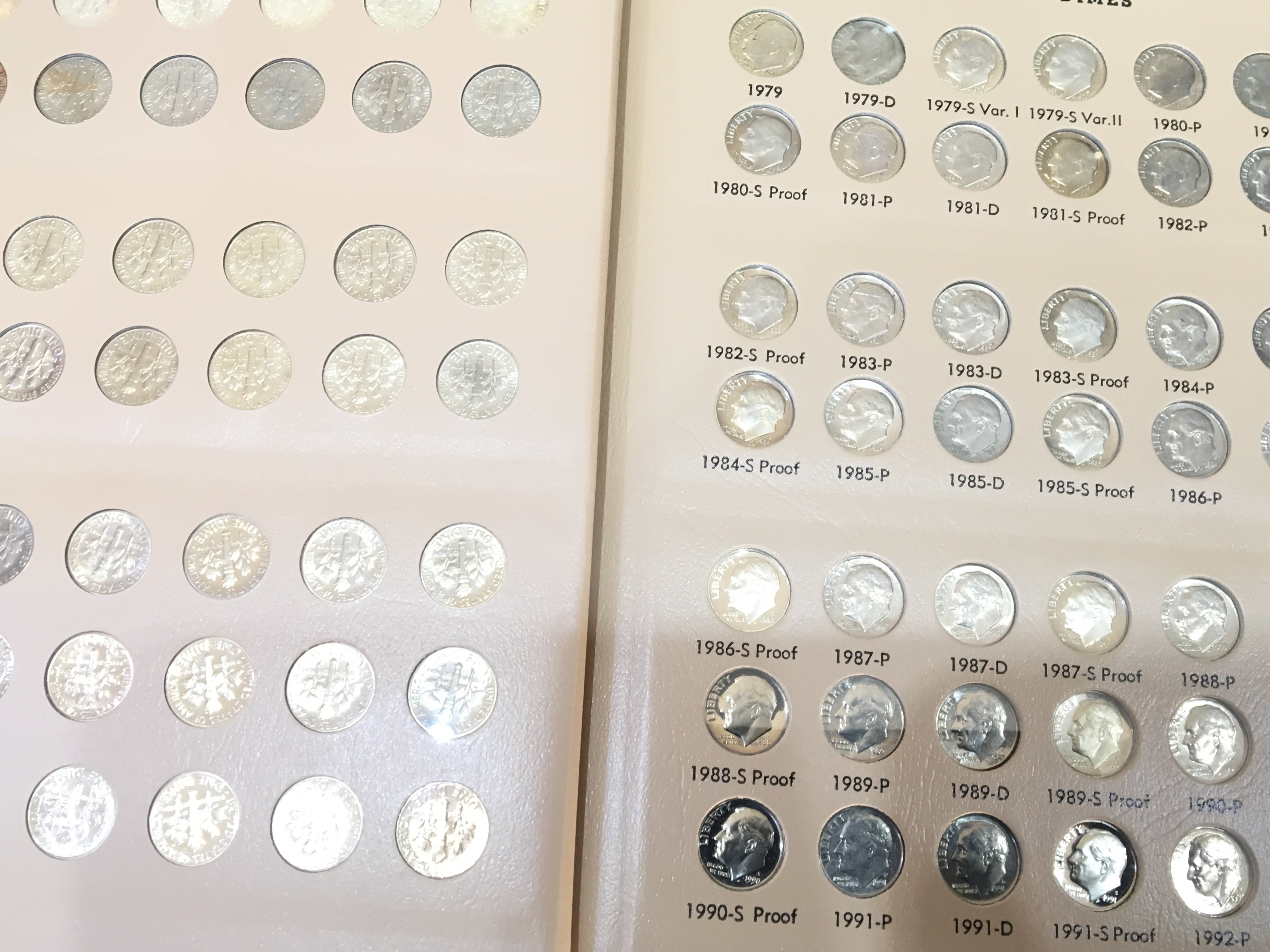 A Complete set of Roosevelt Dimes 1946-2016 Includ - Image 2 of 4