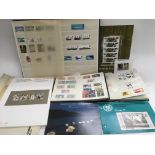 A collection of mainly GB stamps in albums and boo