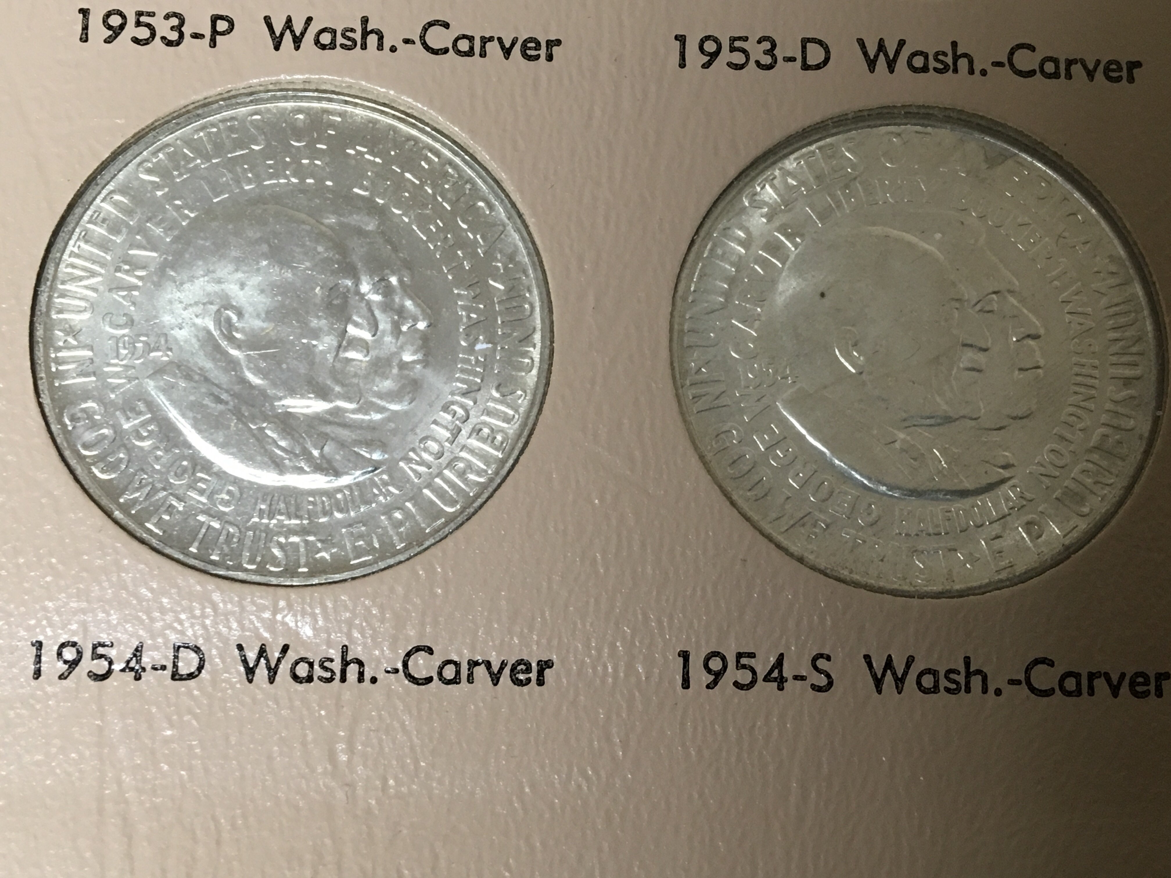 A Collection of American Half Dollars. Booker T Wa - Image 6 of 9