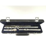 A cased Earlham flute