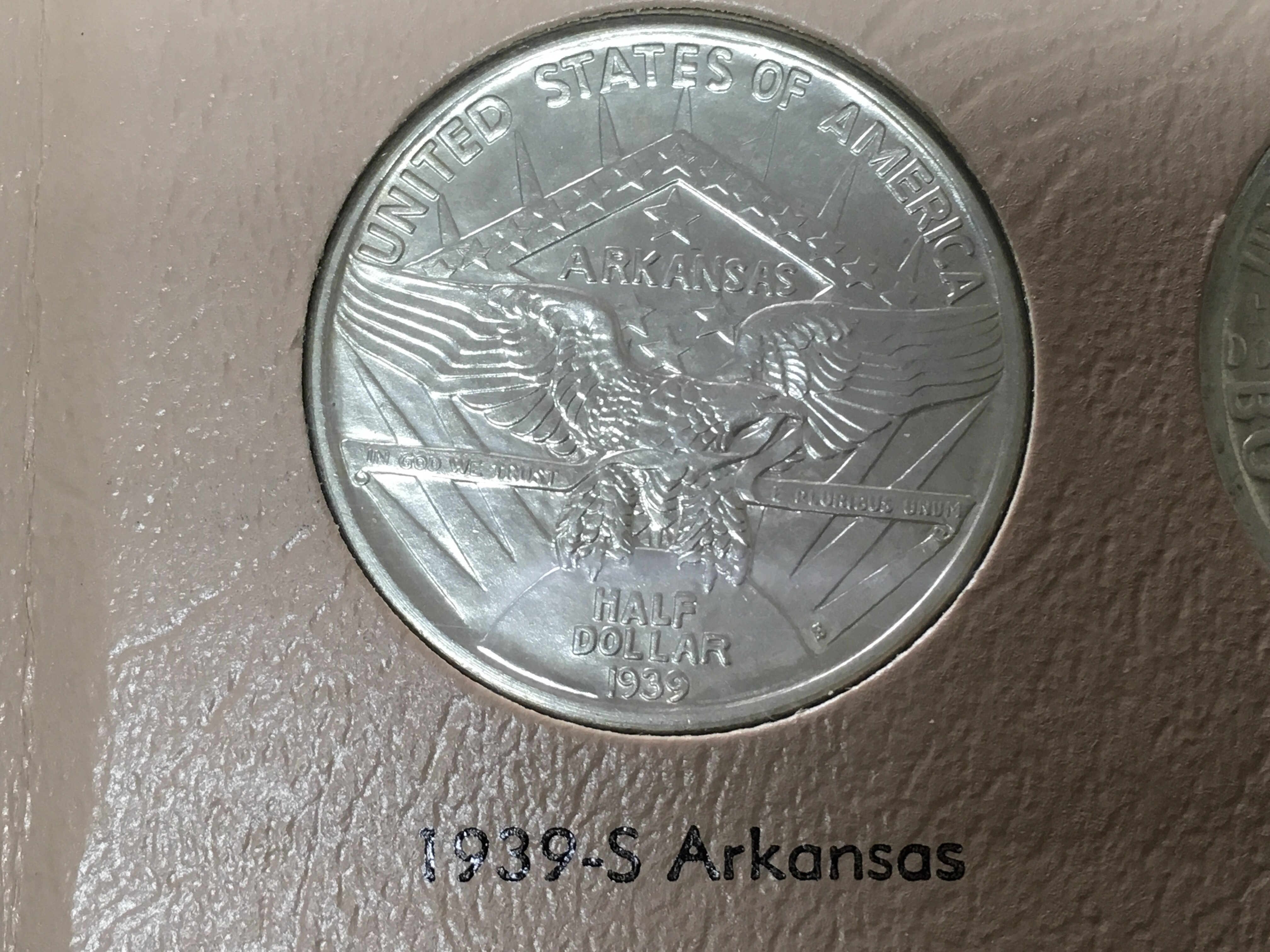 A set of American commemorative half dollars Arkan - Image 6 of 8