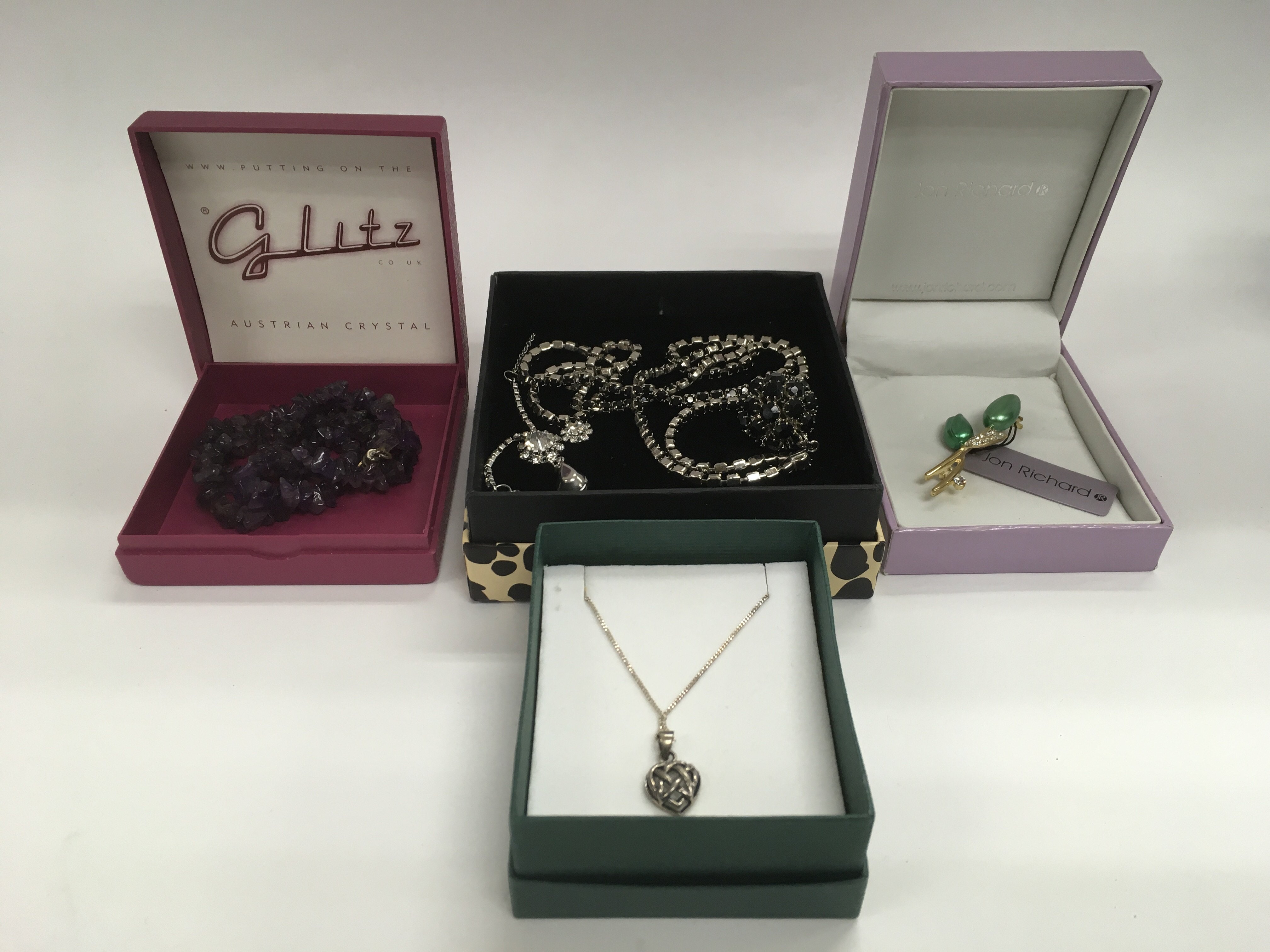 A collection of boxed dress jewellery - NO RESERVE