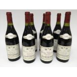 Seven bottles of vintage 1995 Lupe-Cholet premier