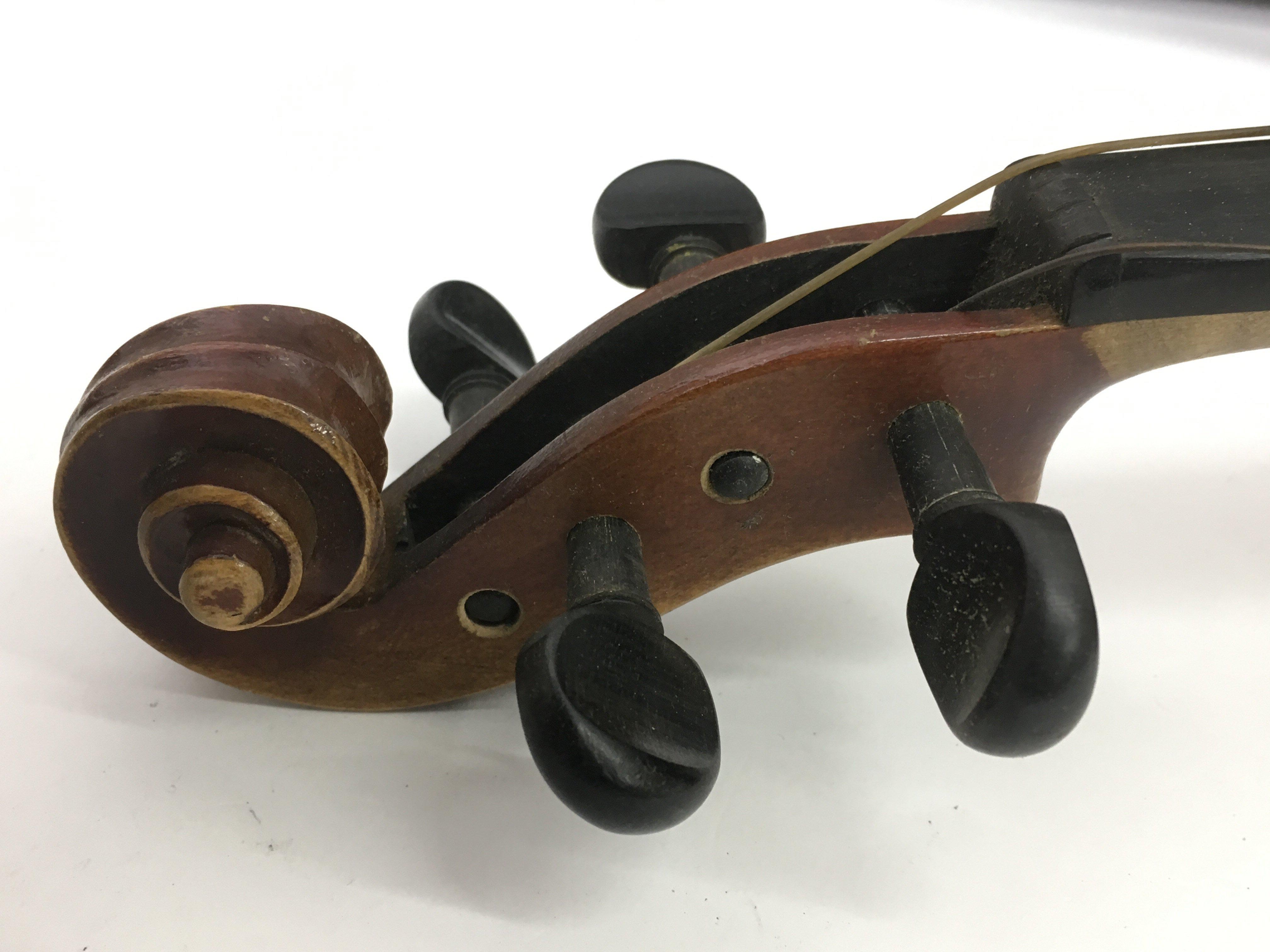 An unlabelled cased violin, a/f - Image 2 of 2