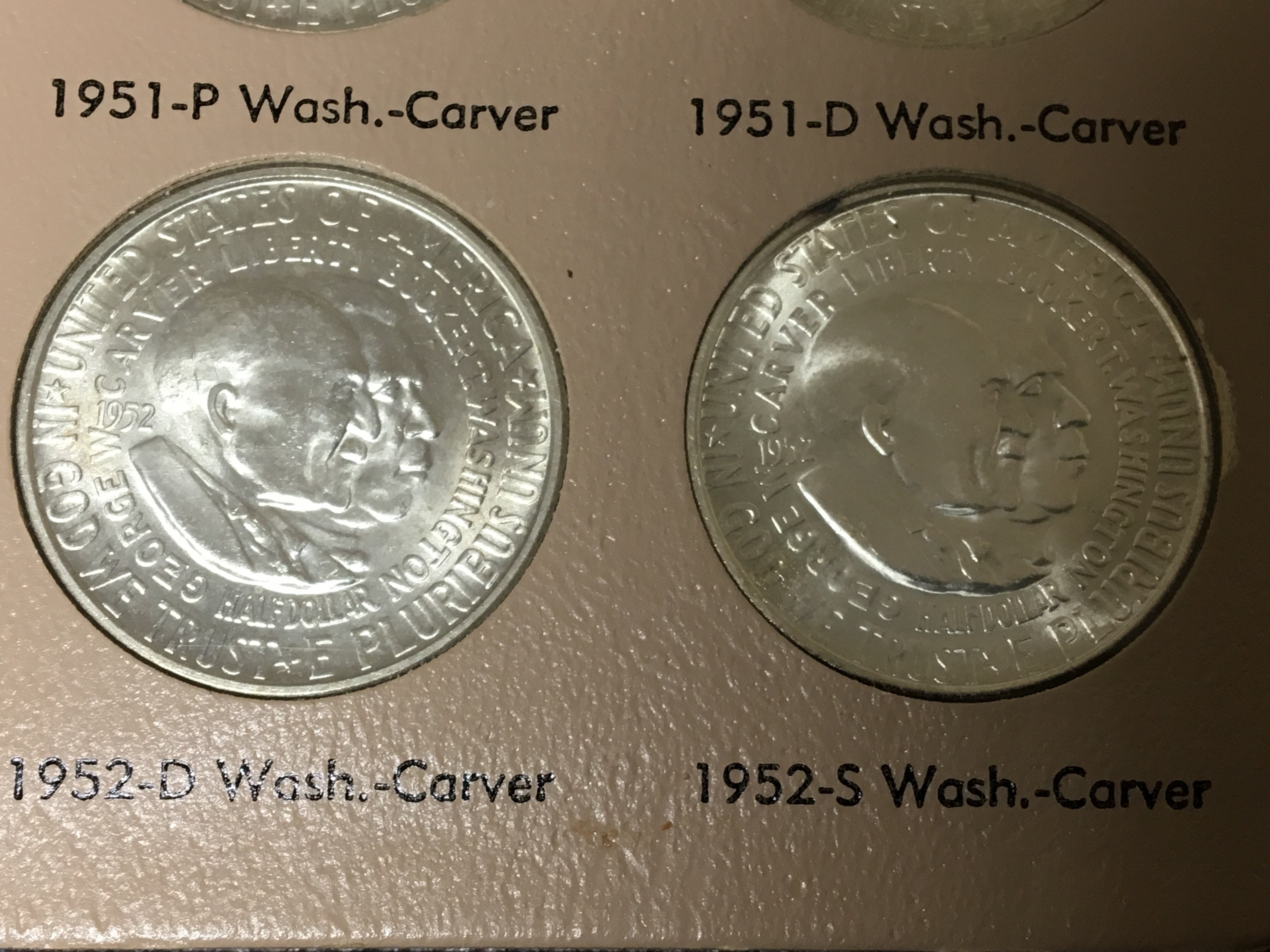 A Collection of American Half Dollars. Booker T Wa - Image 3 of 9