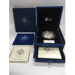 A cased Royal Mint Queen's diamond jubilee silver