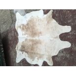 A cow hide rug, approx 189cm x 192cm - NO RESERVE