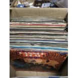 A collection of LPs and 7inch singles by various artists including Pink Floyd, Canned Heat and