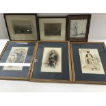 A box of pictures of sailor and maritime interest