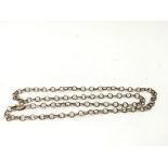 A 9ct gold belcher chain..Approx 28cm, 15.3g