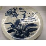 A 19th century Wedgwood blue and white wall plaque