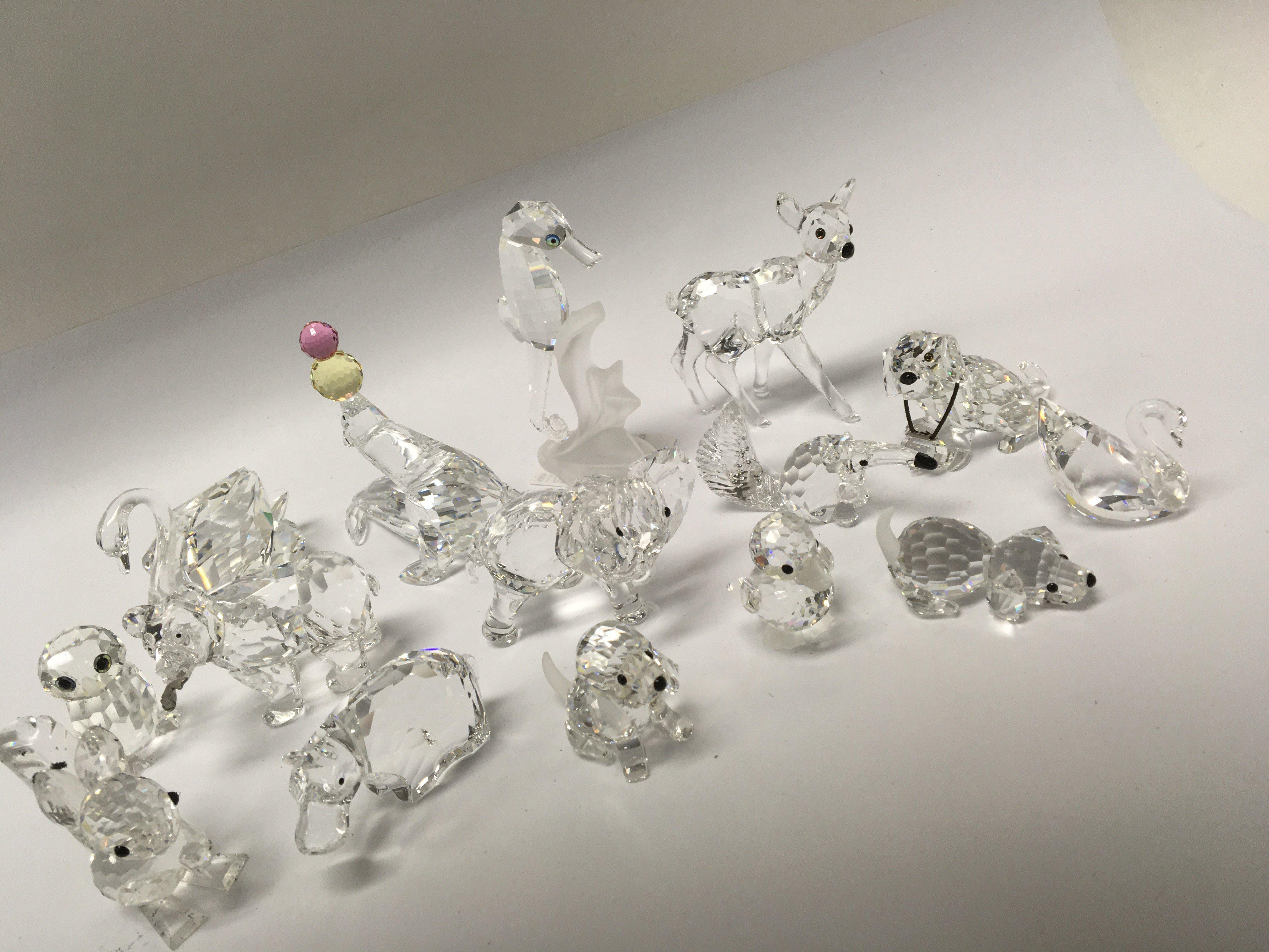 A collection of Swarovski animals, all with boxes, - Image 2 of 2