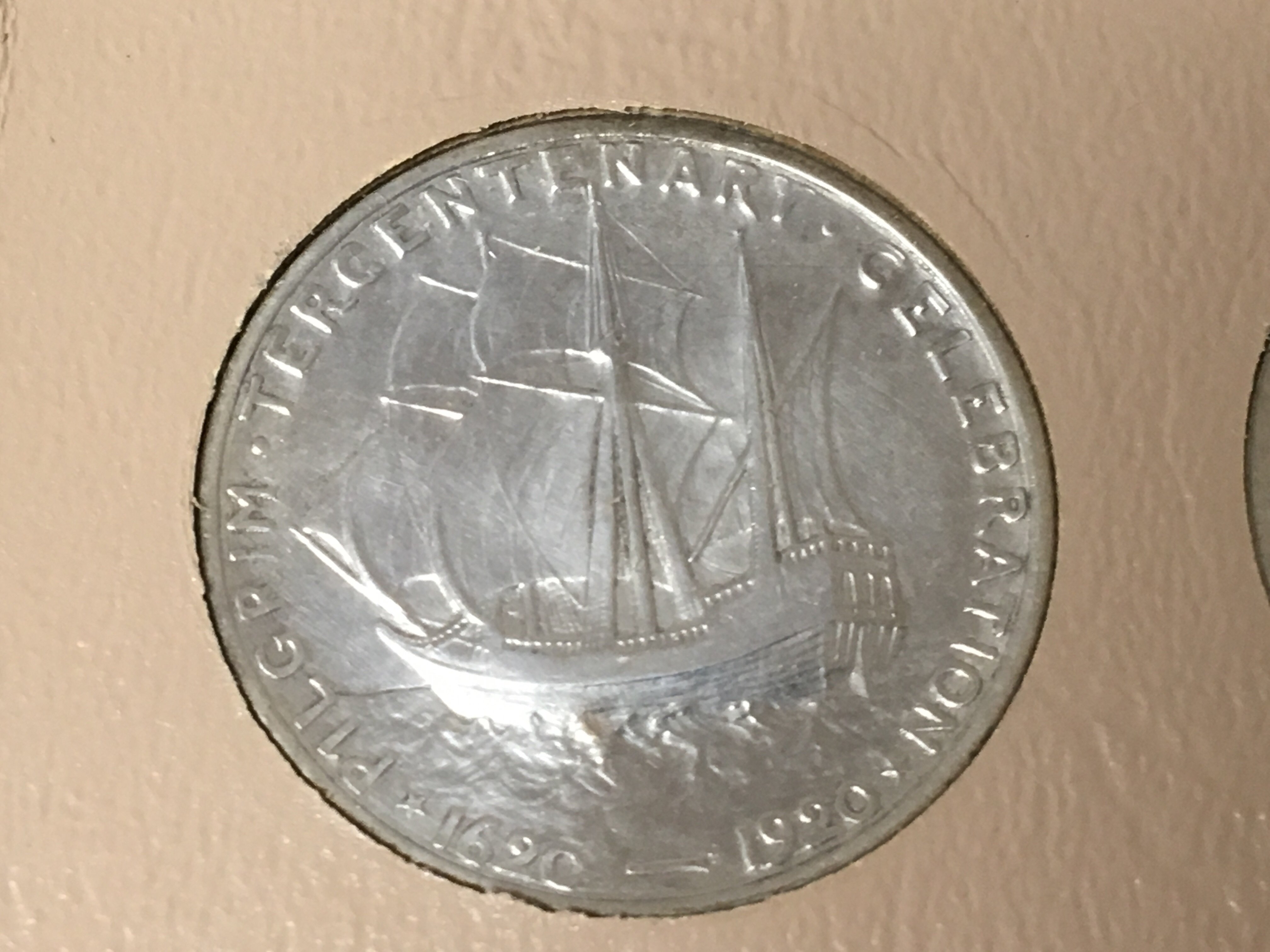 A 1921 American Commemorative half dollar the 1921 - Image 2 of 6