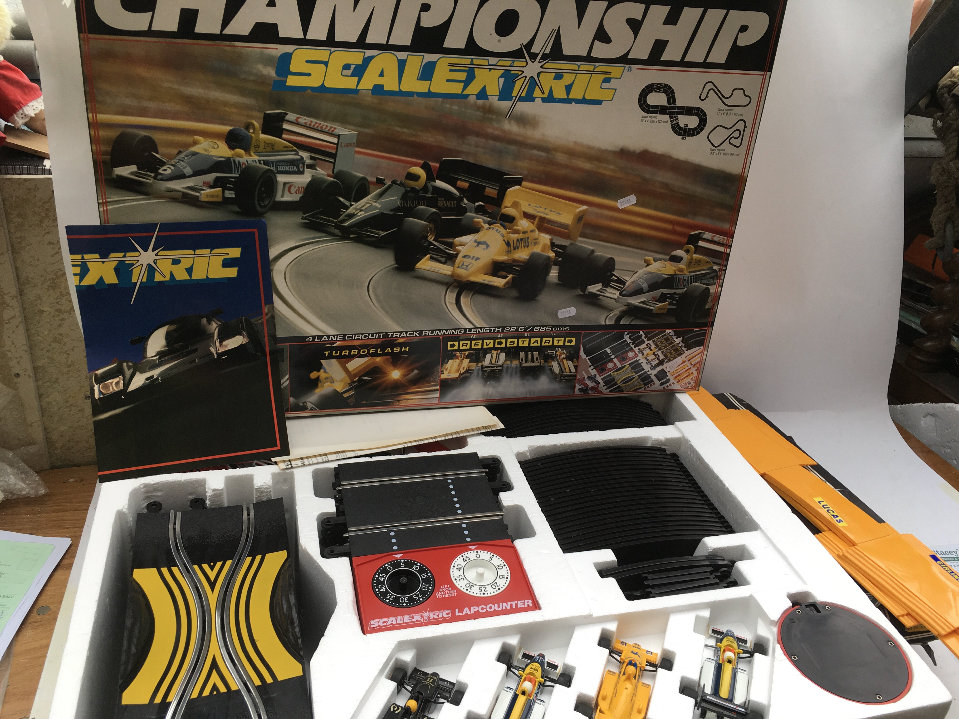 Scalextric, World Championship, Boxed , four lane