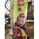 Lego, shop display banner, Duplo