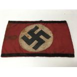 A German WW2 style Warren SS printed arm band with