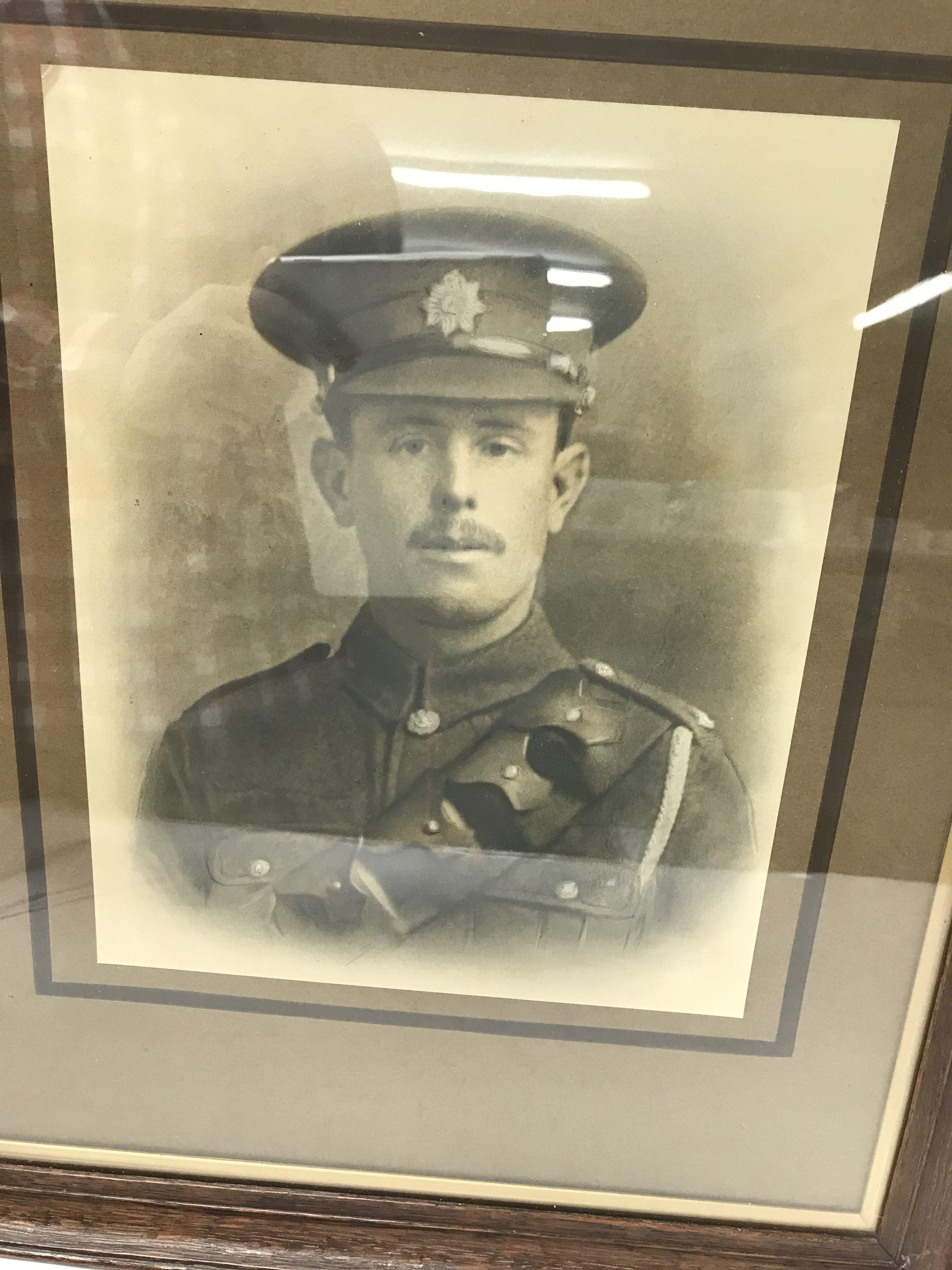 A box containing a collection of military photogra - Image 2 of 3