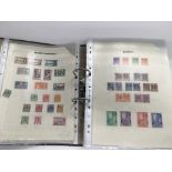 An album of mint and used Commonwealth postage stamps. Catalogue price 2800.