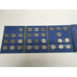 An album containing a collection of florins from 191q to 1940. Missing 1927.