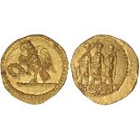 Ancient Coins, Greek, Kingdom of Thrace, Koson, King of Scythians (died 29 BC), gold stater, c. 40-