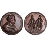 Commemorative Medals, Poland, Johann III, Sobieski (1629-1684-1696), the Eternal Peace Treaty, 1686,