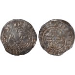 British Coins, Stephen, penny, voided cross and stars type (c.1145-1150), BMC. type 2, Hertford,