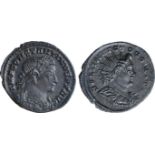 Ancient Coins, Roman Empire, Constantine I (AD.307-337), Æ follis, laur. bust r., rev. SOLI