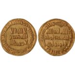 Islamic Coins, Umayyad, temp al-Walid I (86-96h), gold dinar, no mint name (Damascas) 92h, wt. 4.