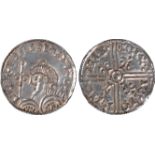 British Coins, Harold I, penny, fleur de lis type (1038-1040, penny, Lincoln, Pulbeorn, armoured