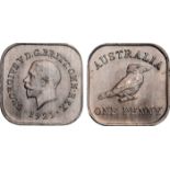 World Coins, Australia, George V, cupro-nickel pattern penny, 1919, by E. B. Mackennal, Type 13,