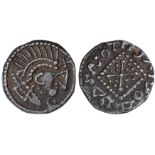British Coins, Early Anglo Saxon, sceatta, c.675-c.760, ‘Saroaldo’ type 11, bust r., degenerate
