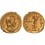 Ancient Coins, Roman Empire, Severus Alexander, as Augustus (222-235), aureus, Rome, IMP C MAVR