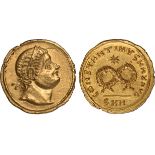 Ancient Coins, Roman Empire, Constantine I (AD 307-337), solidus, Heraclea, c. AD 326-330,