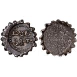 World Coins, British Guiana, Essequibo and Demerara, silver 3 bitts (1808), valued at fifteen pence,