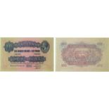 Banknotes, East African Currency Board, one hundred shillings or five pounds, 15 December 1921,