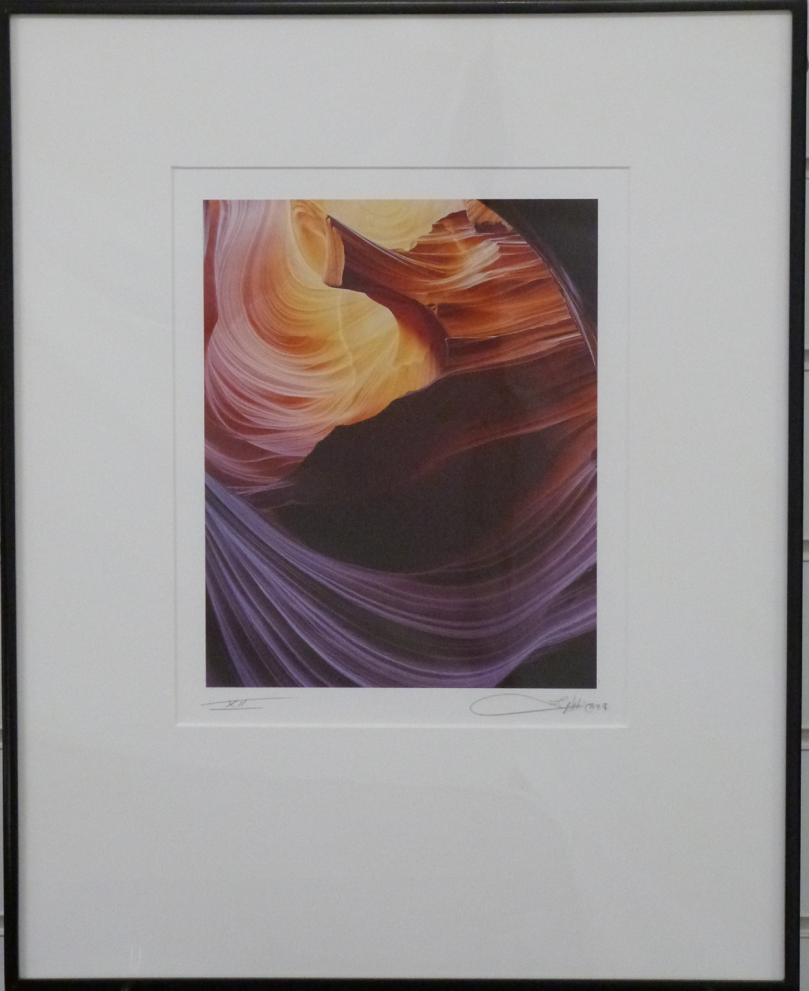 Michael Fatali, Cibachrome print, signed photo Gabriel's Horn, no XII, 28.5 x 23cm, with certificate - Image 5 of 5