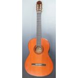 Yamaha model G-55 acoustic guitar fitted with six nylon strings